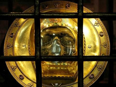 John the Baptist (Reception of his face) 